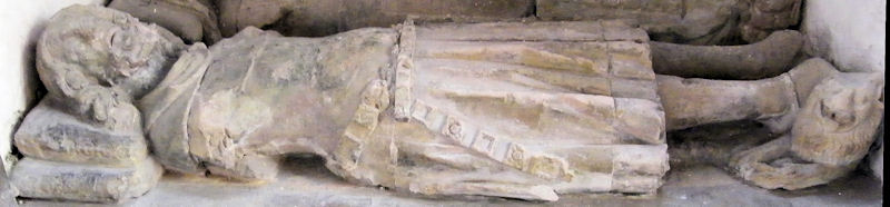 Sandwich - St Peter Thomas Ellis and wife 1392
